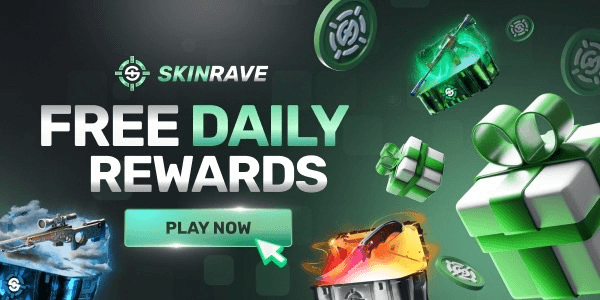SkinRave partnership banner - CS2 skin marketplace